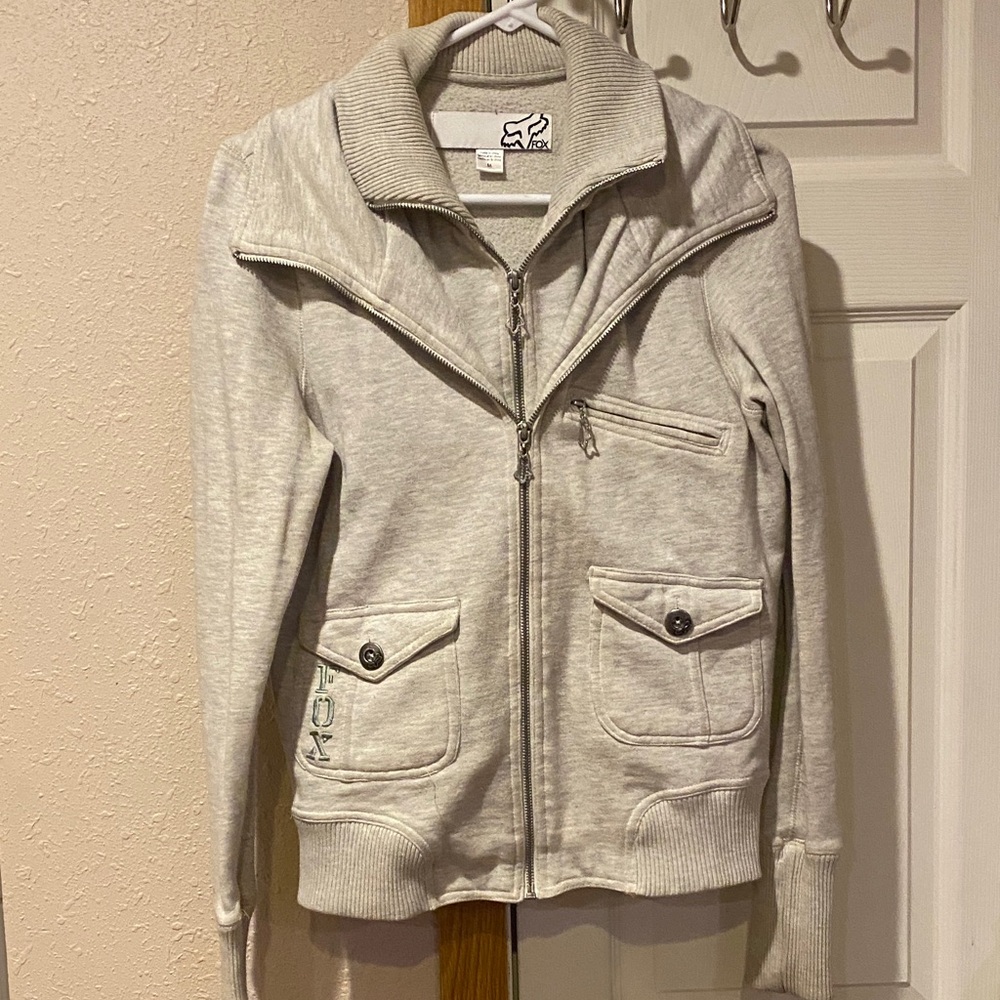 Fox Women's Light Gray Utility Jacket